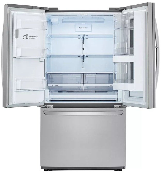 LG LFXS26596S 36 Inch, 26 Cu. Ft. French Door Refrigerator with ...