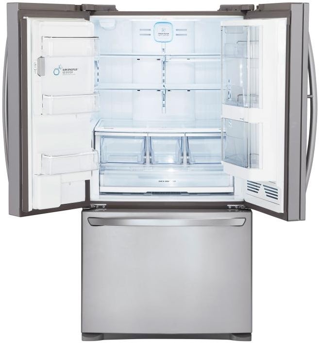 LG LFXS29766S 36 Inch French Door Refrigerator Printproof