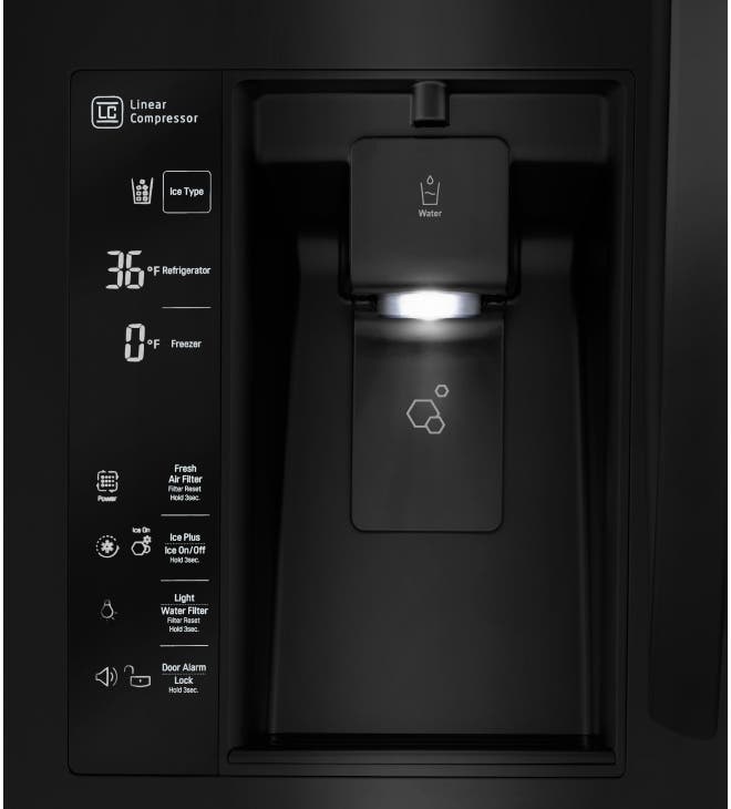 LG LFXS30726M Matte Black Stainless Steel