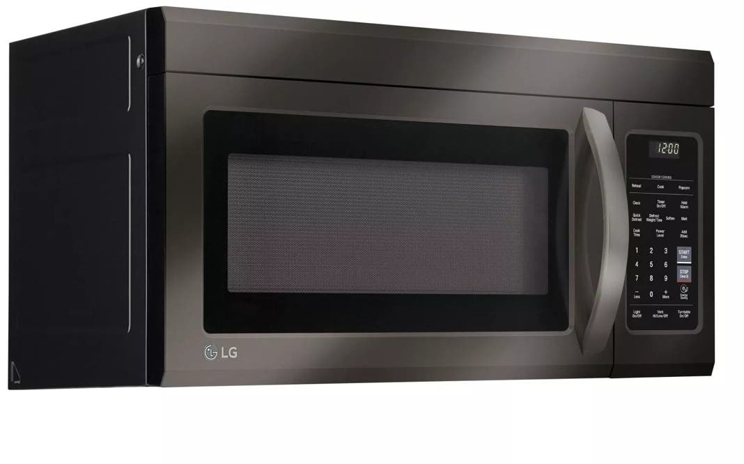 LG LMV1831BD Black Stainless Steel