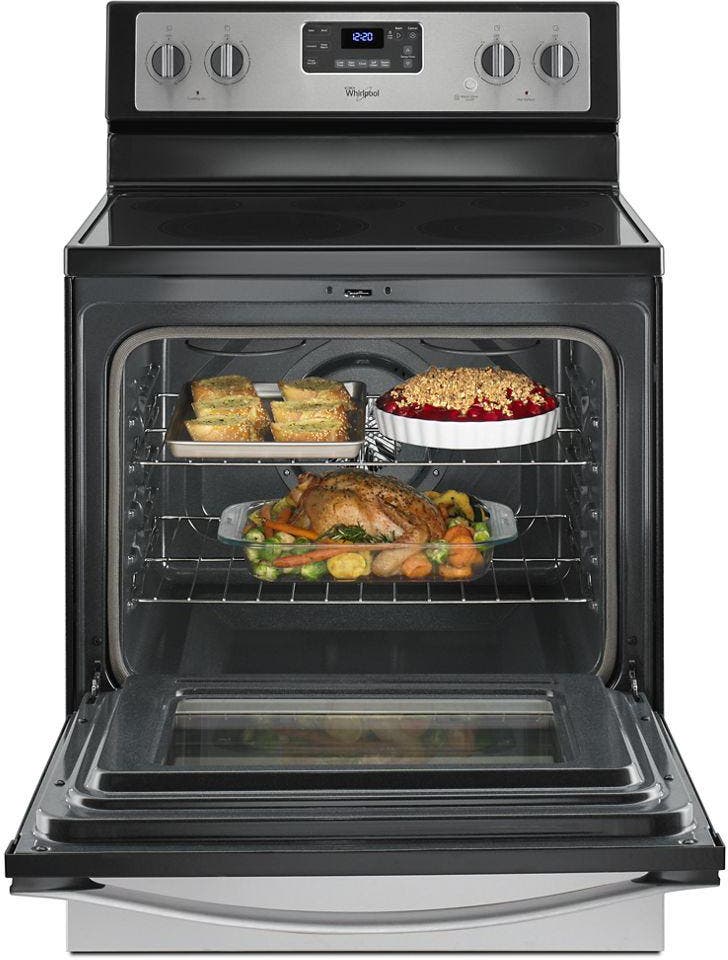 Whirlpool WFE530C0ES Black On Stainless