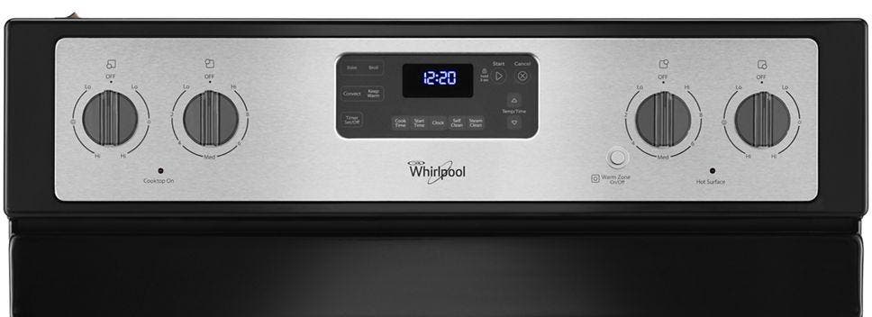 Whirlpool WFE530C0ES Black On Stainless