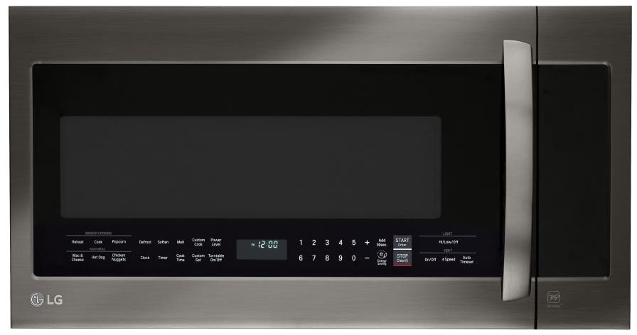 LG LMVM2033BD Black Stainless Steel
