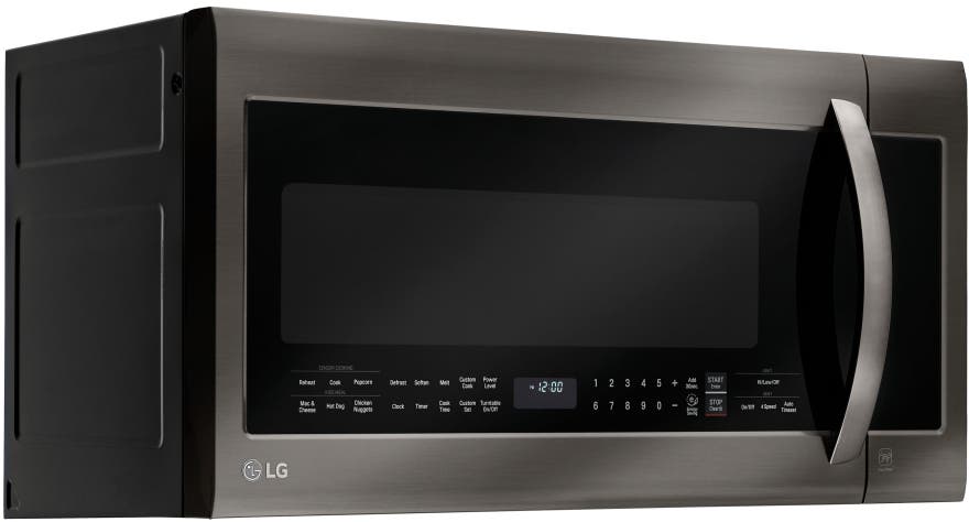 LG LMVM2033BD Black Stainless Steel