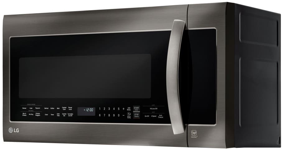 LG LMVM2033BD Black Stainless Steel