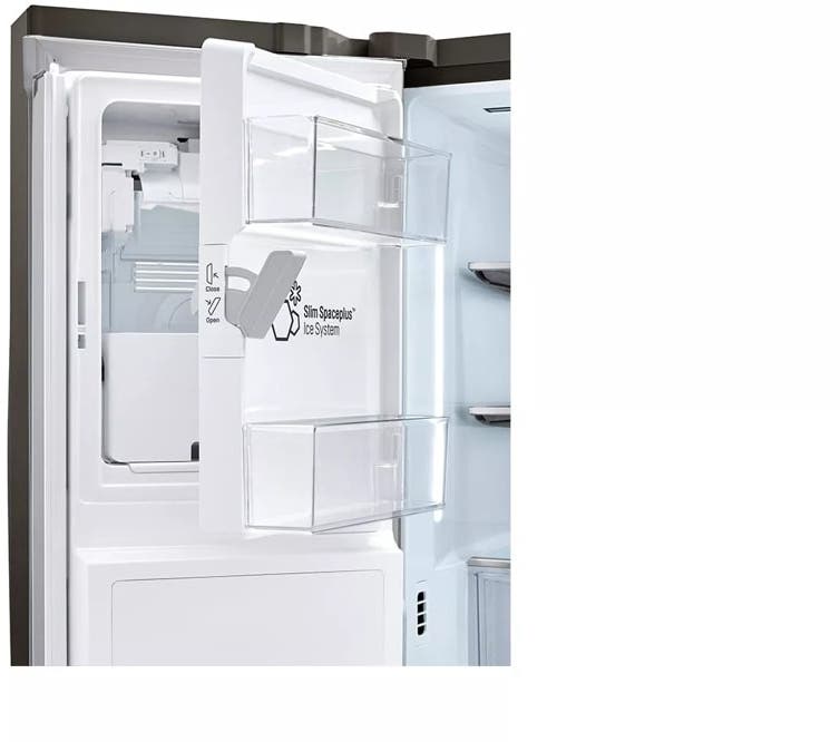 LG LMXC22626D Black Stainless Steel, Print Proof