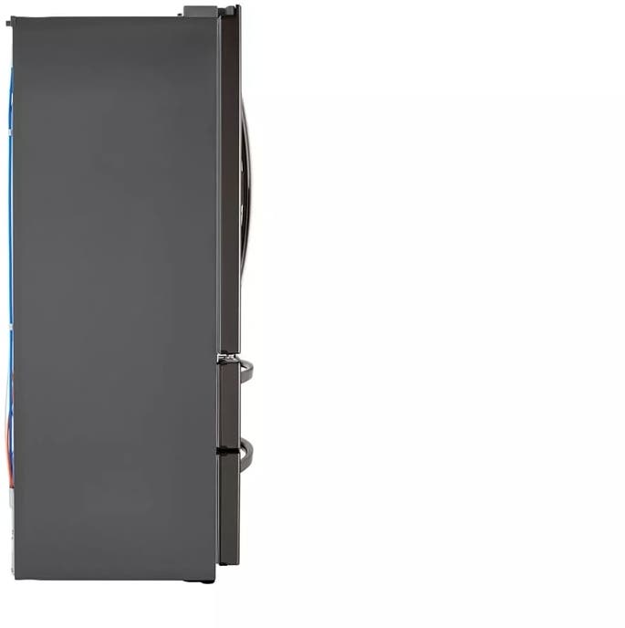 LG LMXC22626D Black Stainless Steel, Print Proof