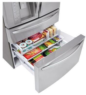 LG LMXS30746S 36 Inch French Door Refrigerator