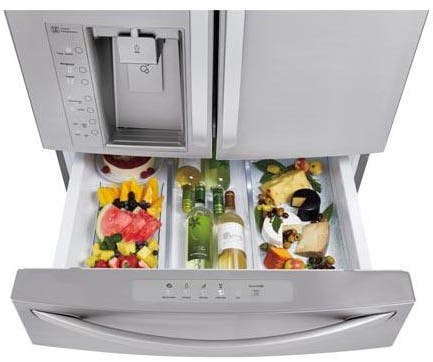 LG LMXS30746S 36 Inch French Door Refrigerator