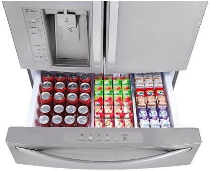 LG LMXS30746S 36 Inch French Door Refrigerator