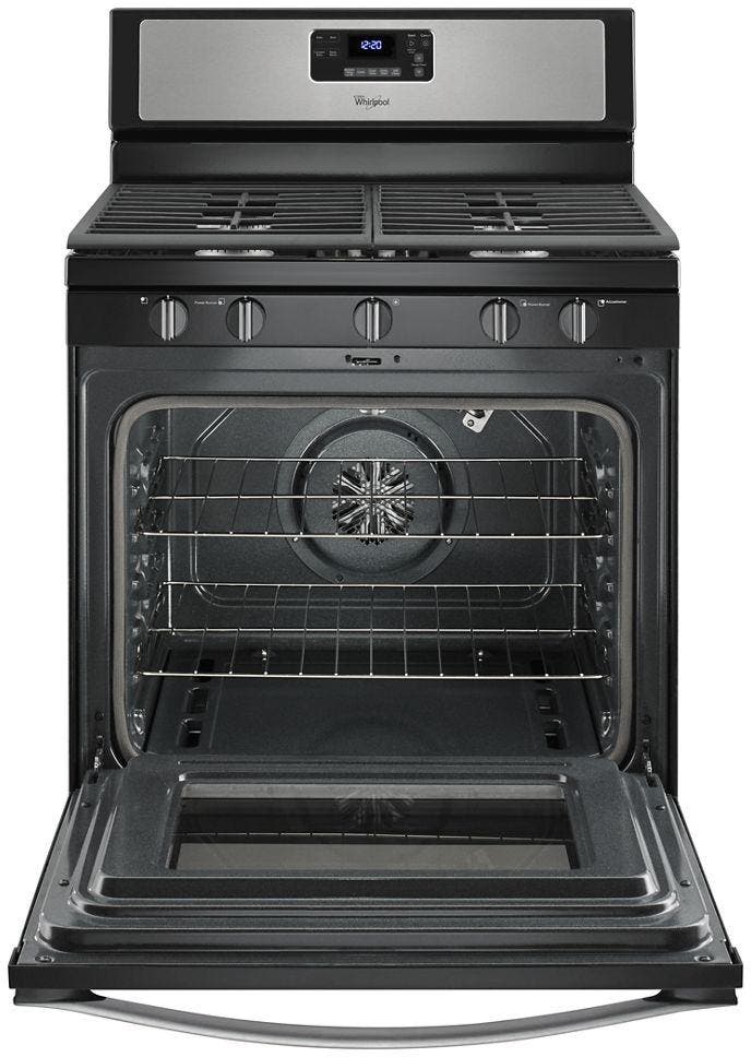 Whirlpool WFG530S0ES Black On Stainless