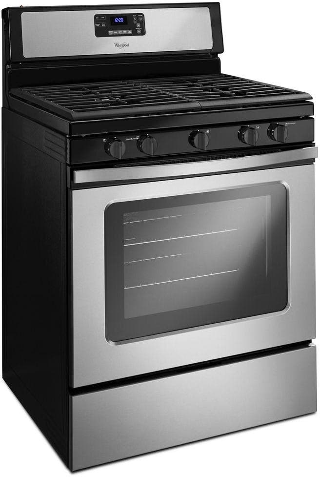 Whirlpool WFG530S0ES Black On Stainless