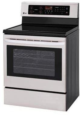 LG LRE3021ST 30" Freestanding Electric Range