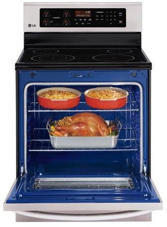 LG LRE3021ST 30" Freestanding Electric Range