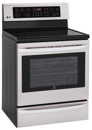 LG LRE3025ST 30" Freestanding Smoothtop Electric Range