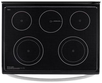 LG LRE3025ST 30" Freestanding Smoothtop Electric Range