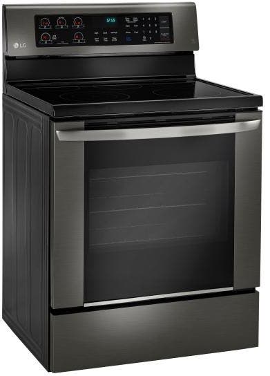 LG LRE3061BD Black Stainless Steel