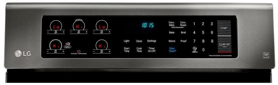 LG LRE3061BD Black Stainless Steel