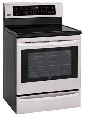 LG LRE3085ST 30" Freestanding Electric Range