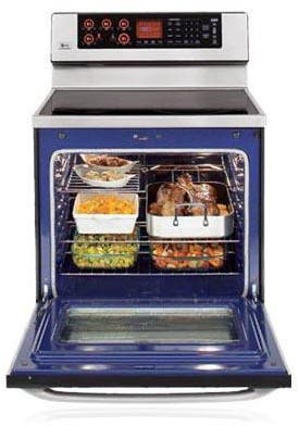 LG LRE30955ST 30" Freestanding Electric Range