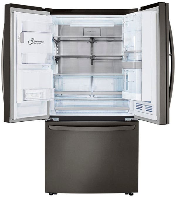 LG LRFDS3006D Black Stainless Steel