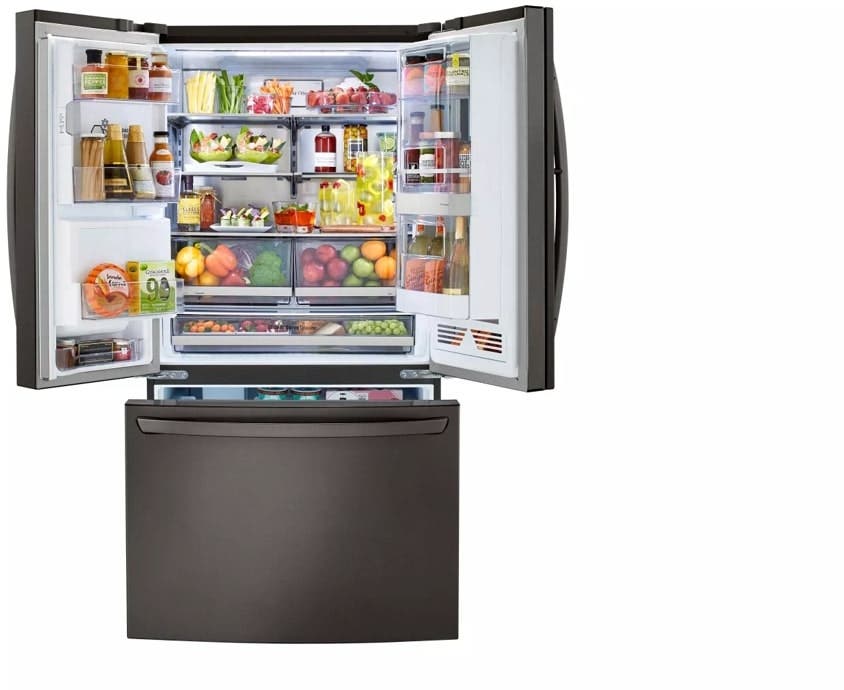 LG LRFVC2406D Black Stainless Steel