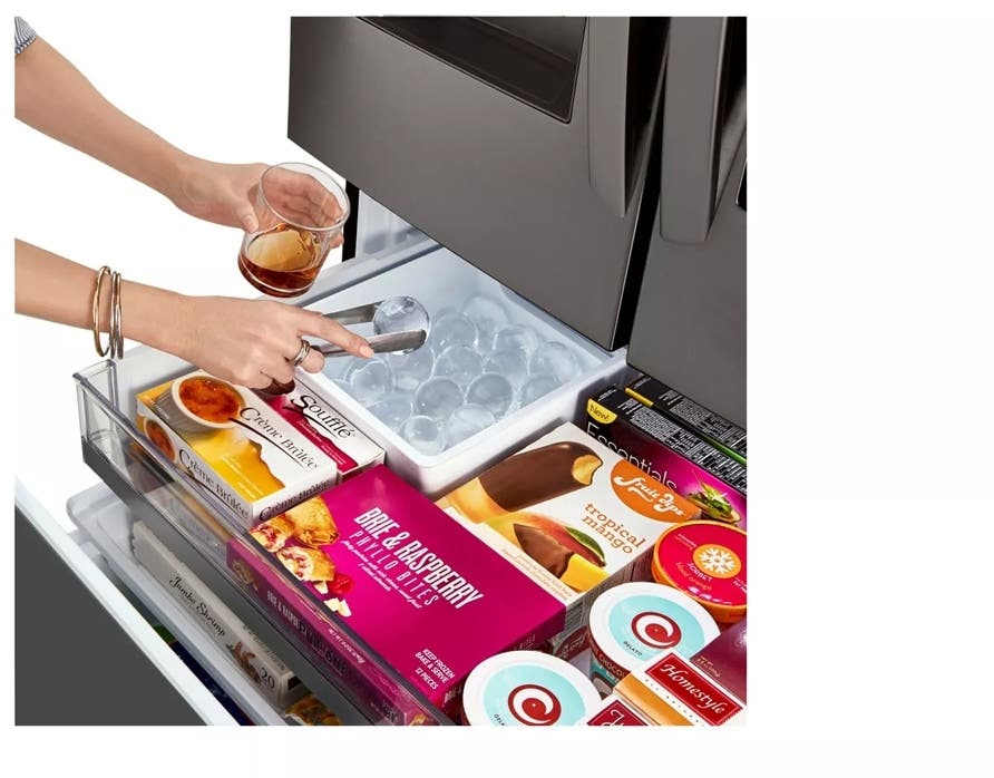 LG LRFVC2406D Black Stainless Steel