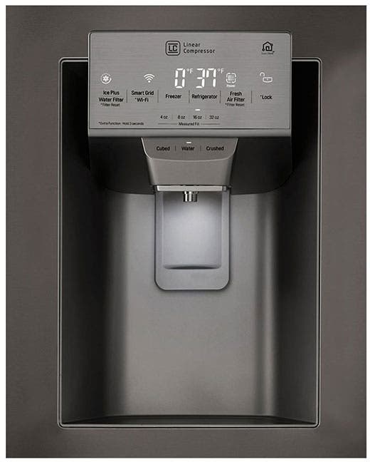 LG LRFXC2406D PrintProof Black Stainless Steel