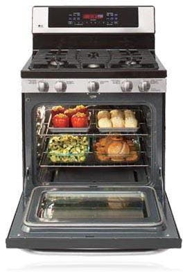 LG LRG30855ST 30" Freestanding Gas Range