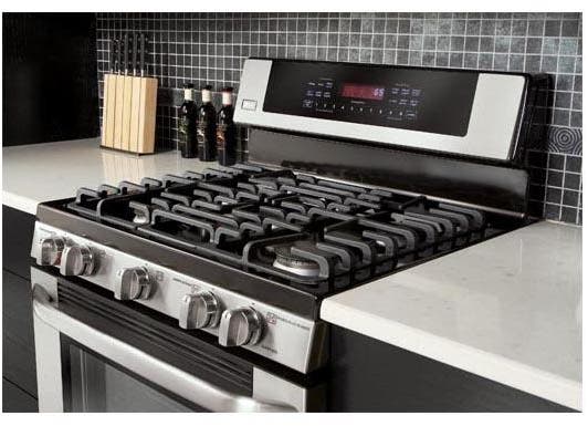 LG LRG30855ST 30" Freestanding Gas Range
