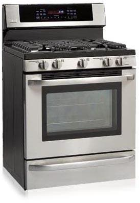 LG LRG30855ST 30" Freestanding Gas Range