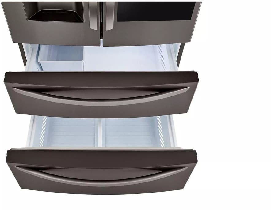 LG LRMVS2806D Black Stainless Steel, Print Proof