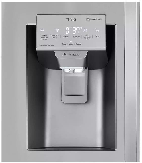 LG LRMVS2806S Stainless Steel, Print Proof