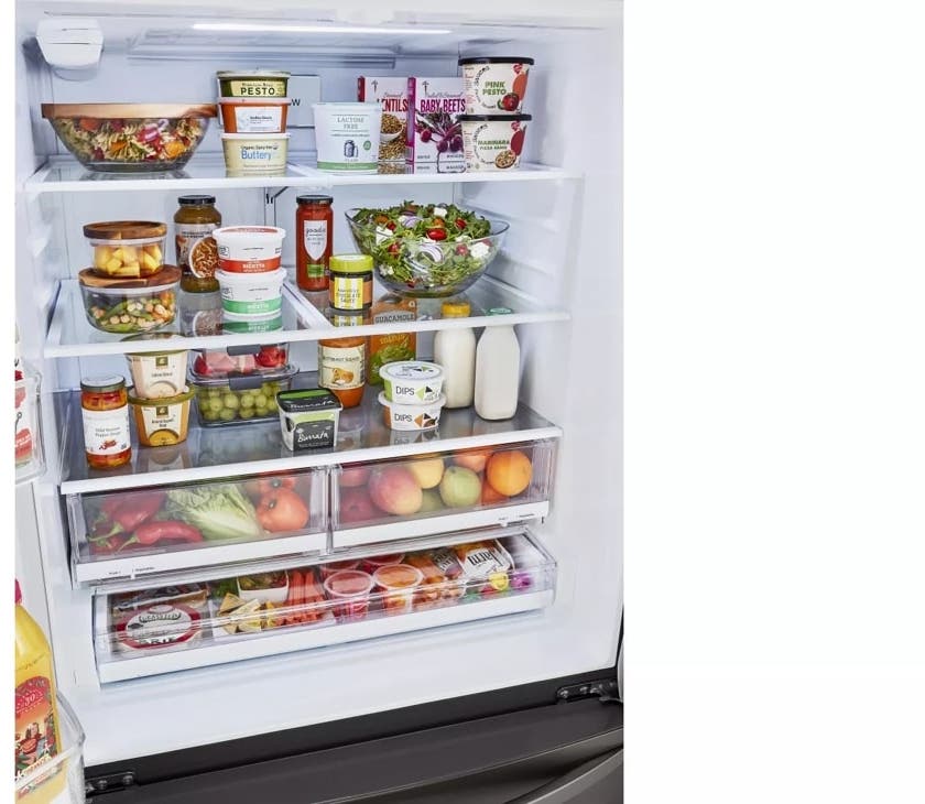 LG LRMWS2906D Black Stainless Steel 