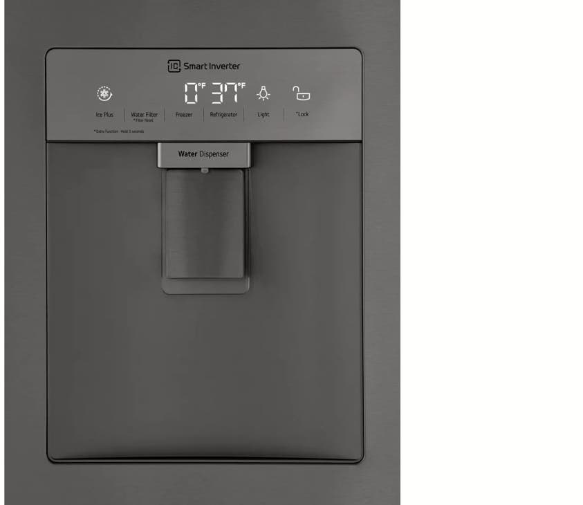 LG LRMWS2906D Black Stainless Steel 