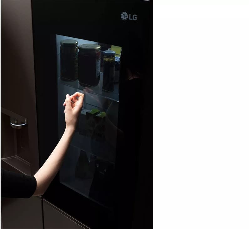 LG LRSOC2306D Printproof Black Stainless Steel
