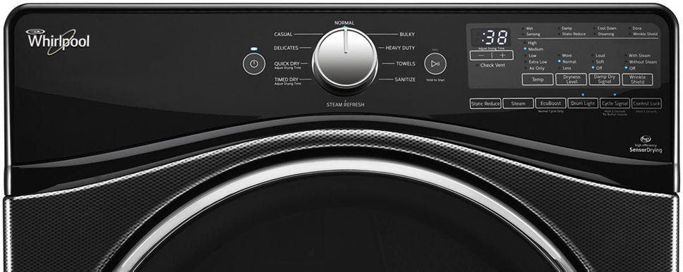 Whirlpool WGD92HEFBD Black Diamond