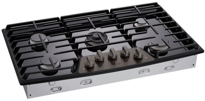 LG LSCG367BD Black Stainless Steel