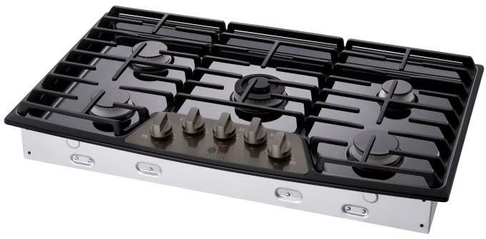 LG LSCG367BD Black Stainless Steel