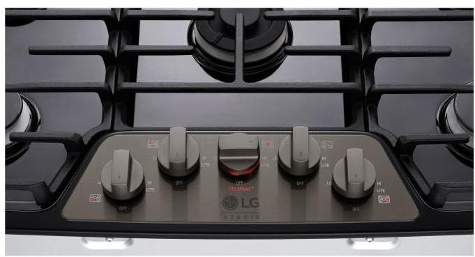 LG LSCG367BD Black Stainless Steel
