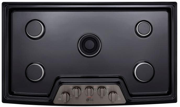 LG LSCG367BD Black Stainless Steel