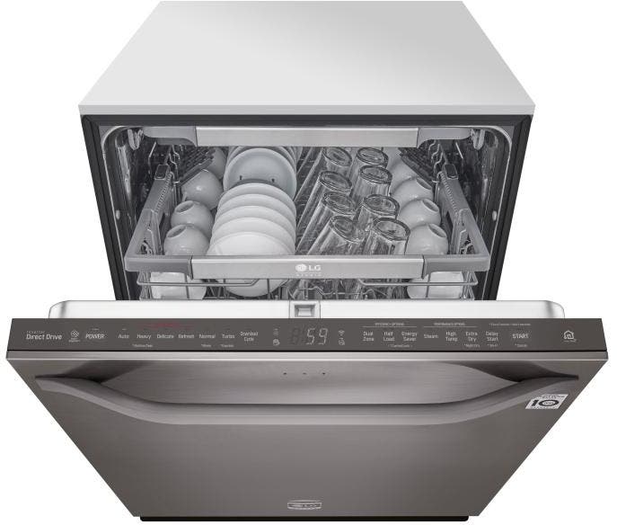 LG LSDT9908BD Black Stainless Steel