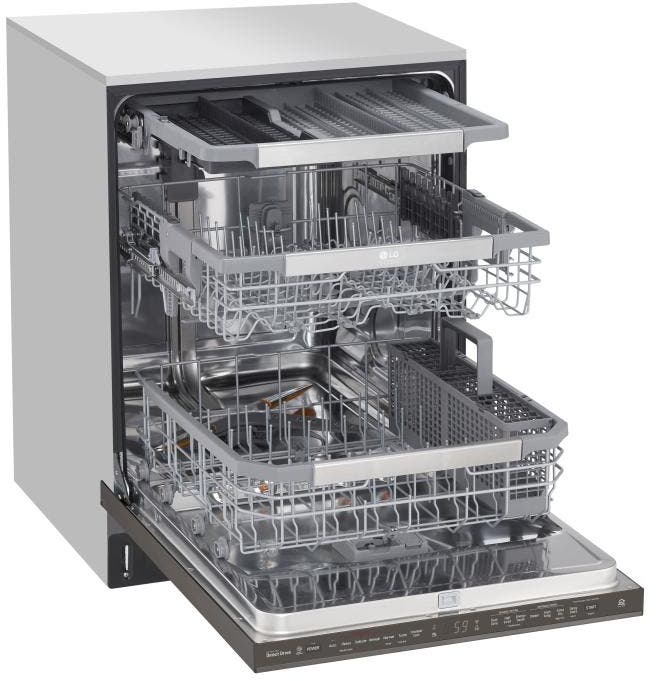 LG LSDT9908BD Black Stainless Steel
