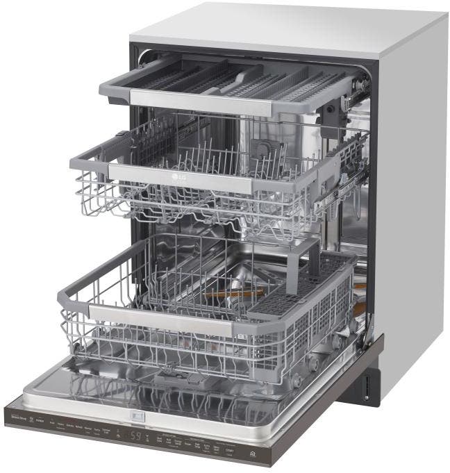 LG LSDT9908BD Black Stainless Steel
