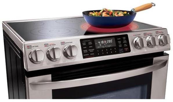LG LSE3092ST 30" Slide-in Electric Range