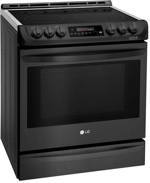 LG LSE4615BM Matte Black Stainless Steel
