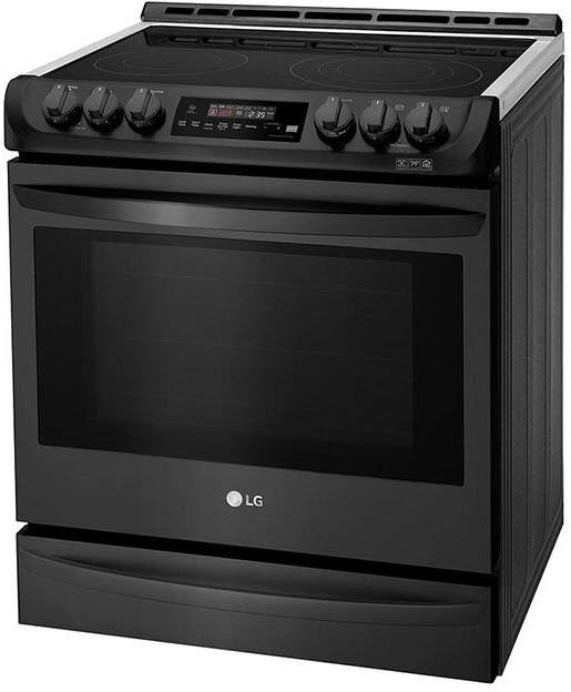 LG LSE4615BM Matte Black Stainless Steel