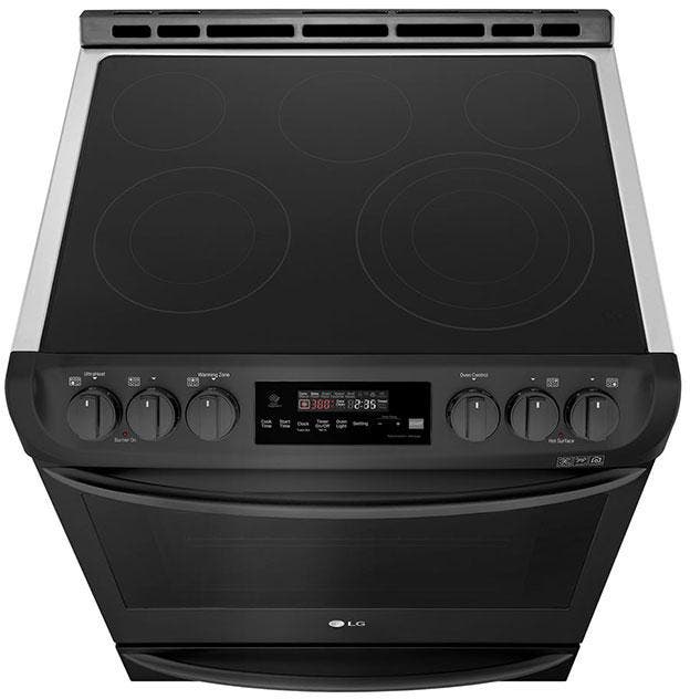 LG LSE4615BM Matte Black Stainless Steel