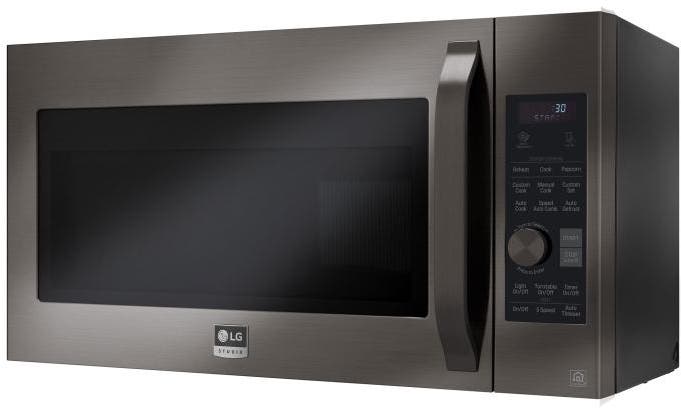 LG LSMC3089BD Black Stainless Steel