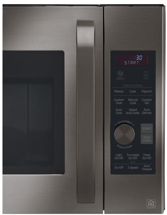 LG LSMC3089BD Black Stainless Steel